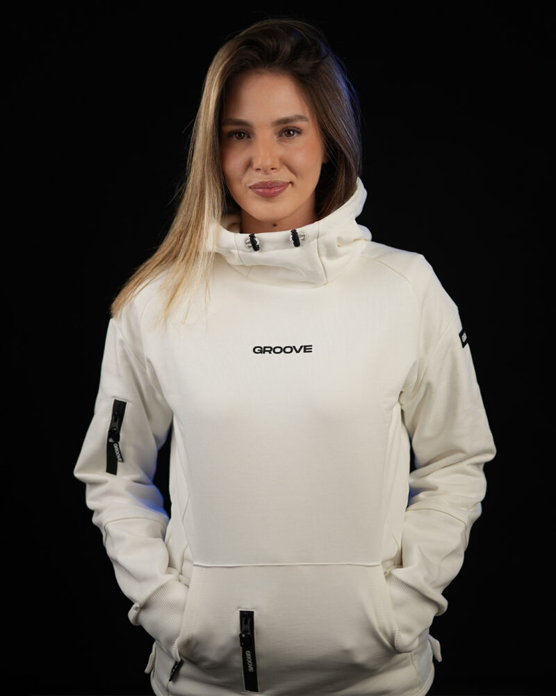Groove hoodie | Stealth offwhite