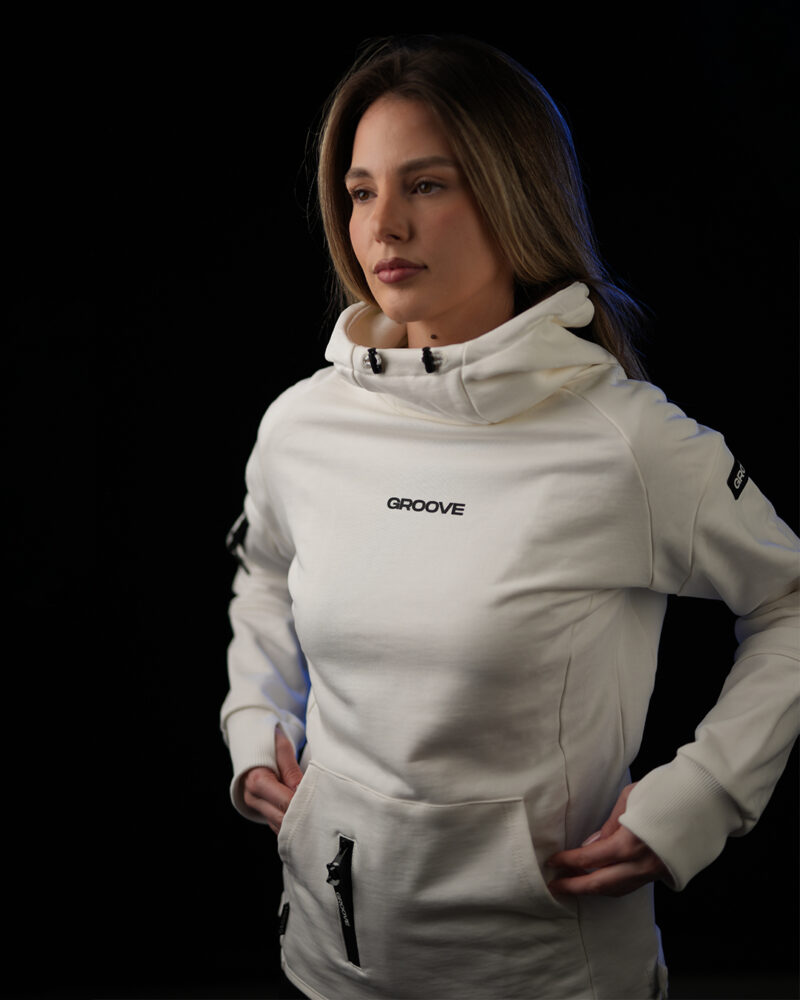 Groove hoodie | Stealth offwhite
