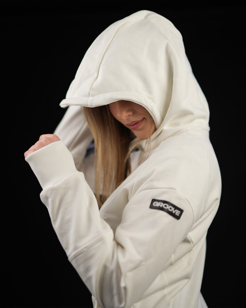 Groove hoodie | Stealth offwhite