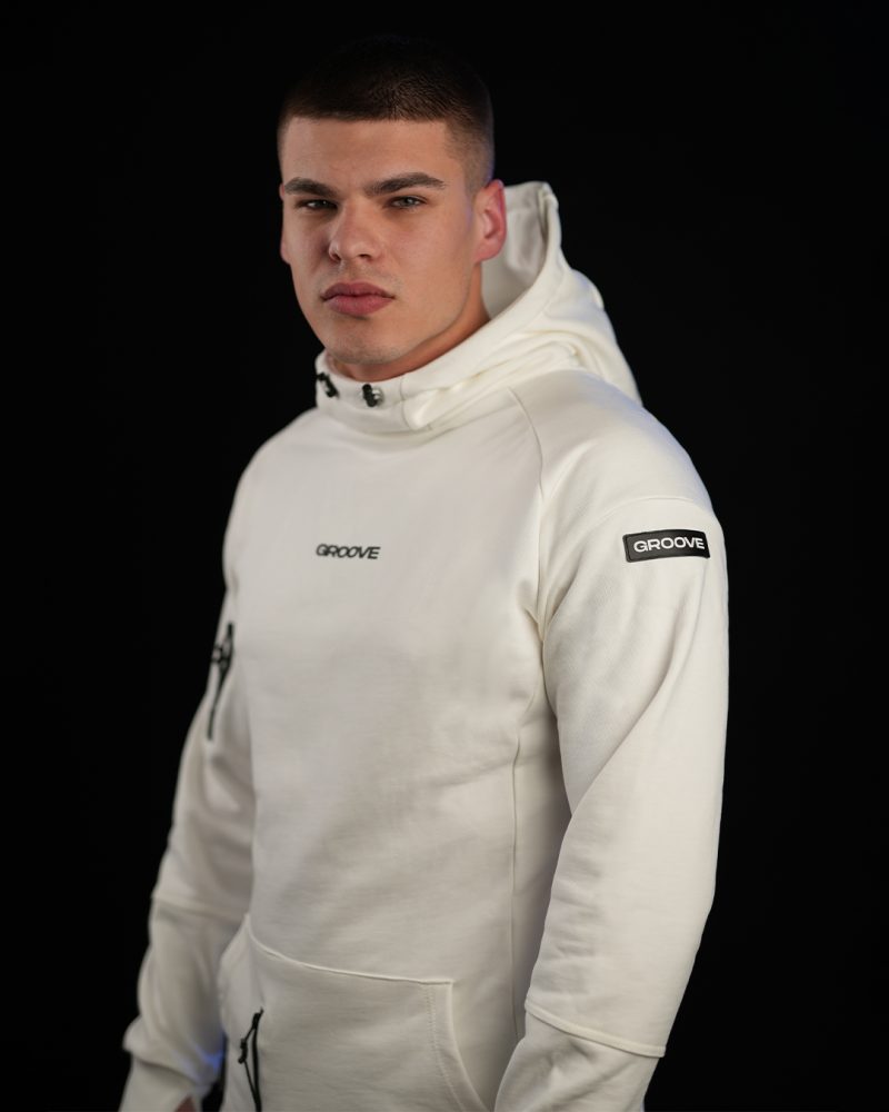Groove hoodie | Stealth offwhite