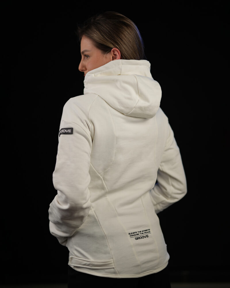Groove hoodie | Stealth offwhite