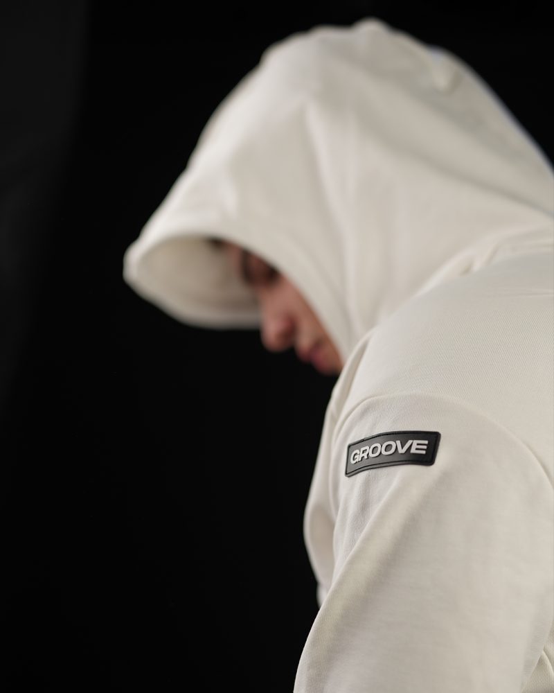 Groove hoodie | Stealth offwhite
