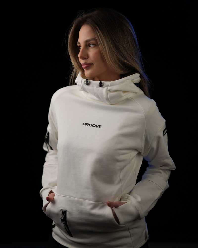 Groove hoodie | Stealth offwhite