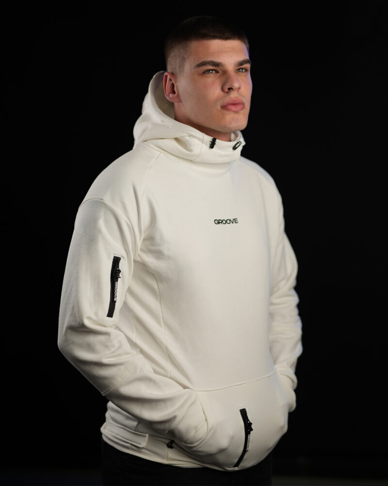 Groove hoodie | Stealth offwhite
