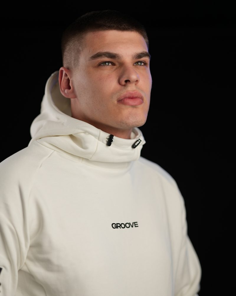 Groove hoodie | Stealth offwhite