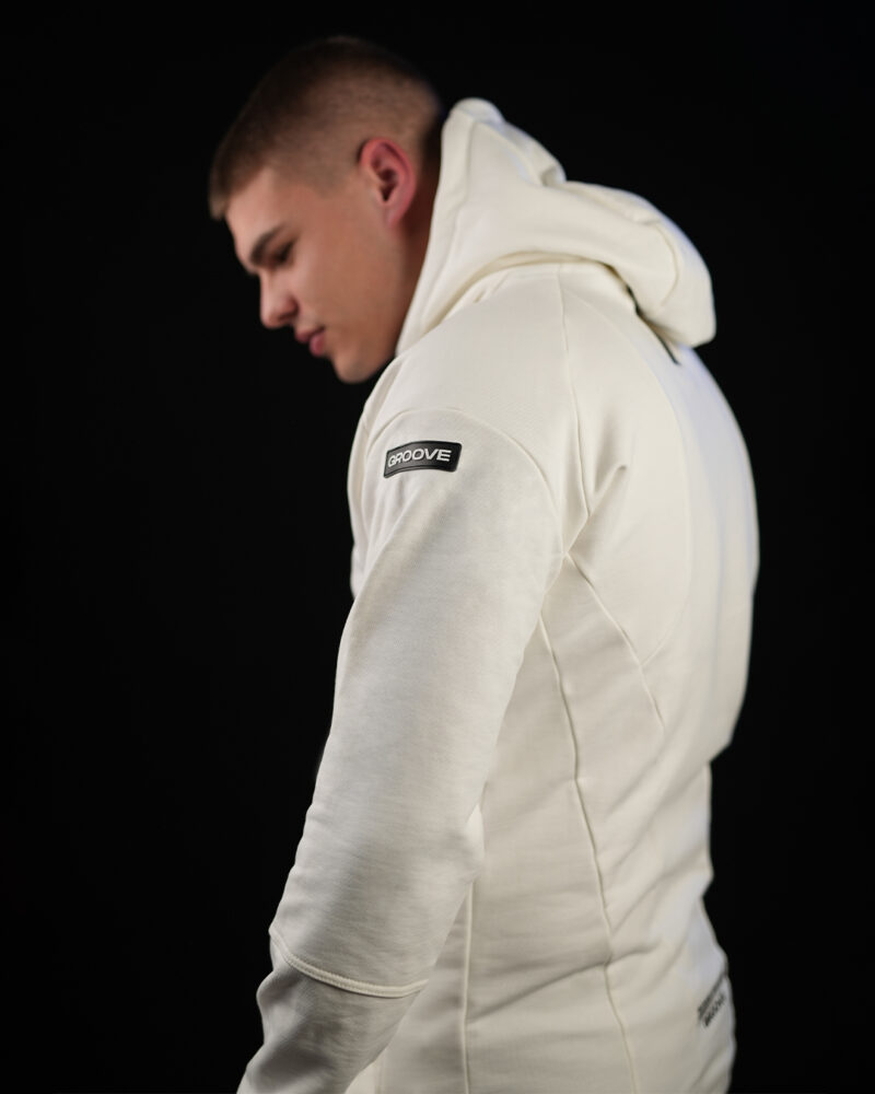 Groove hoodie | Stealth offwhite