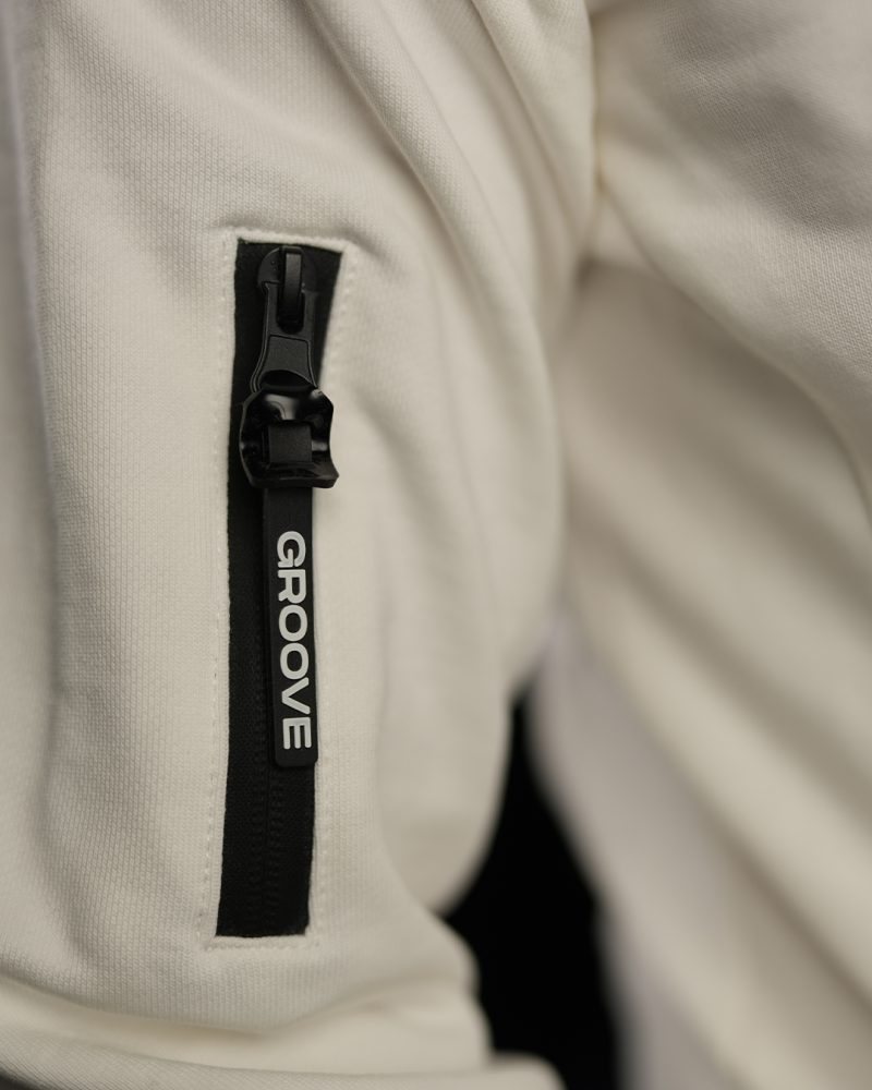 Groove hoodie | Stealth offwhite