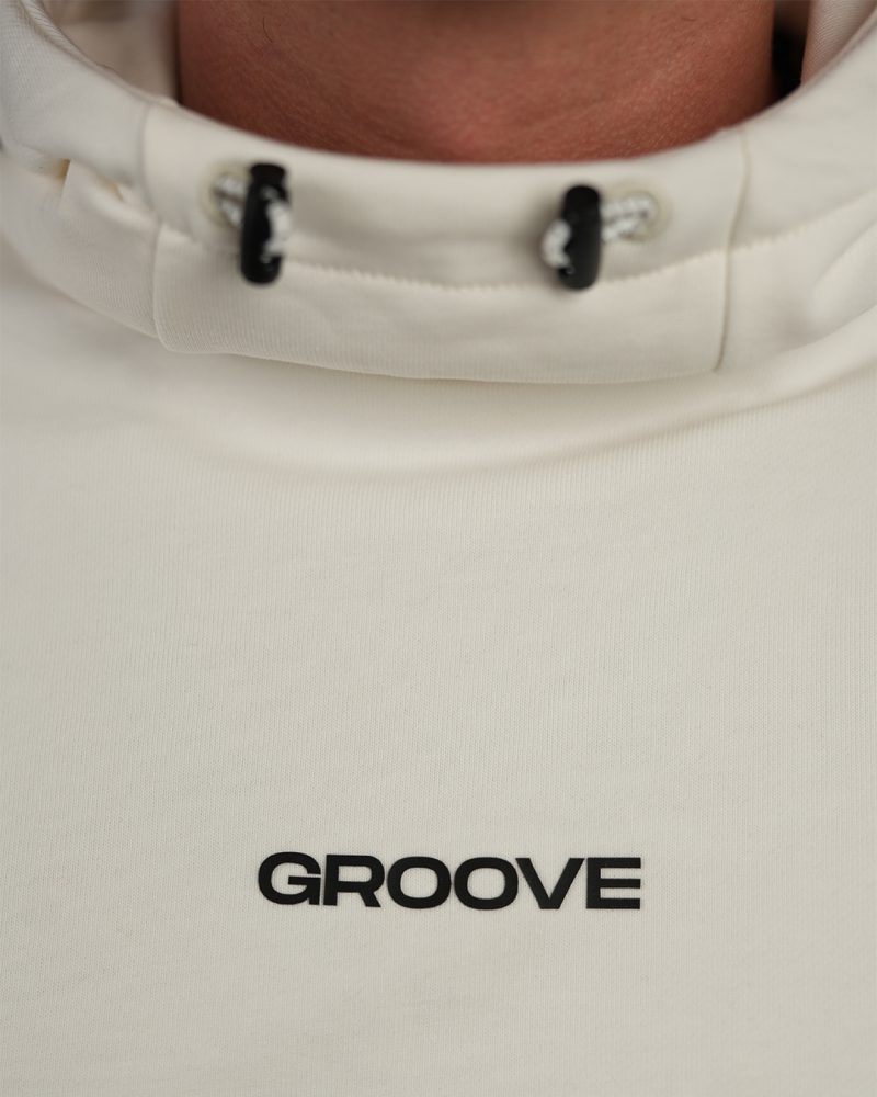 Groove hoodie | Stealth offwhite
